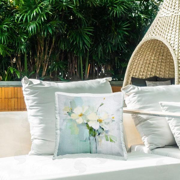 Stupell Industries Irena Orlov | Abstract Apple Blossoms Printed Throw Pillow