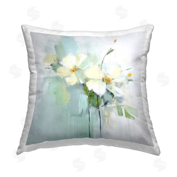 stupell industries Irena Orlov | Abstract Apple Blossoms Printed Throw Pillow