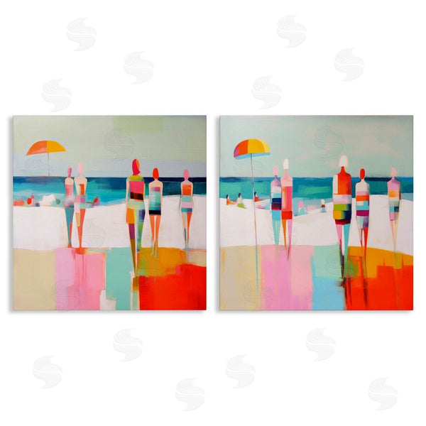 stupell industries Irena Orlov | Abstract Beach Goers Wall Art