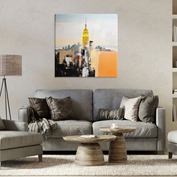 Stupell Industries Irena Orlov | Abstract Cityscape Tower Wall Art