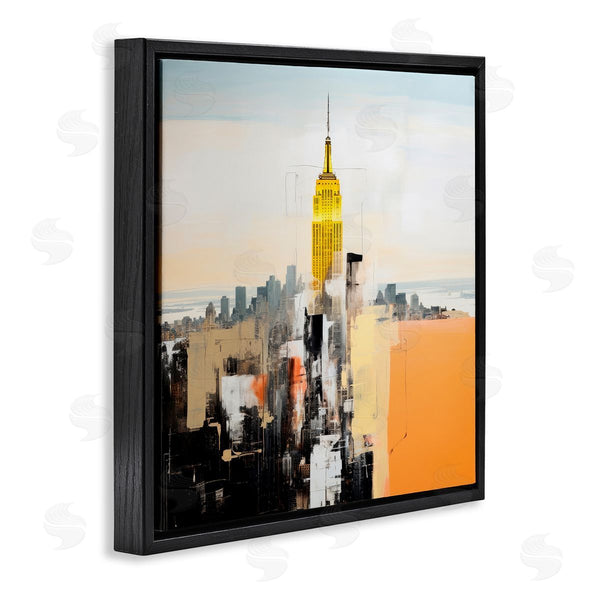 Stupell Industries Irena Orlov | Abstract Cityscape Tower Wall Art