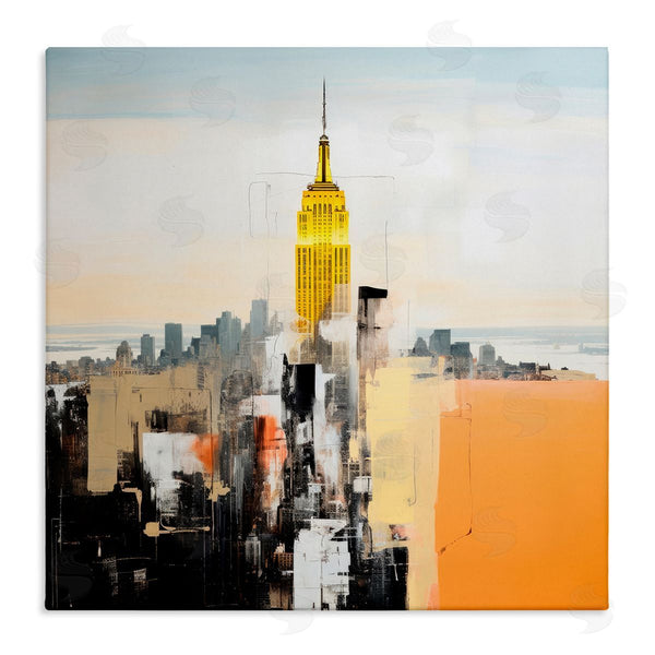 stupell industries Irena Orlov | Abstract Cityscape Tower Wall Art