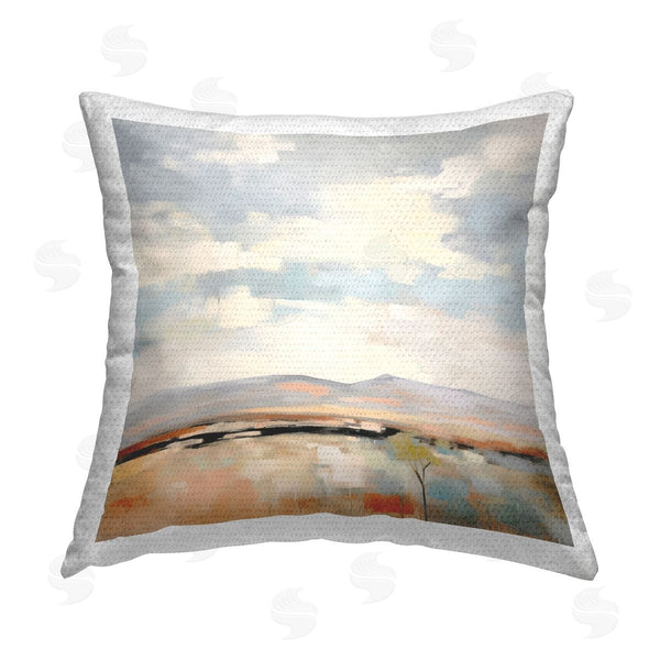 Stupell Industries Irena Orlov | Abstract Desert Dunes Printed Throw Pillow