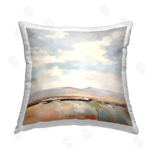 stupell industries Irena Orlov | Abstract Desert Dunes Printed Throw Pillow