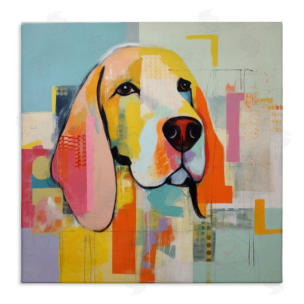 stupell industries Irena Orlov | Abstract Dog Portrait Wall Art