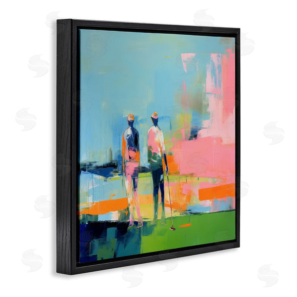 Stupell Industries Irena Orlov | Abstract Golfing Scene Wall Art