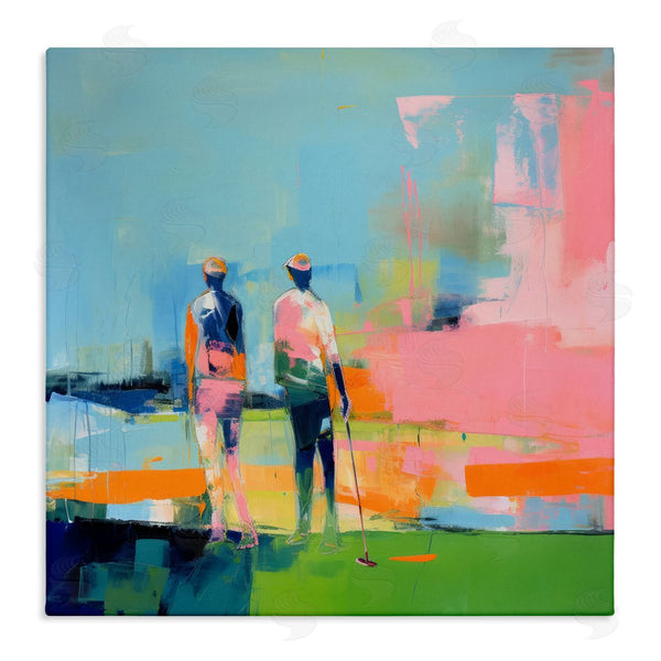 stupell industries Irena Orlov | Abstract Golfing Scene Wall Art