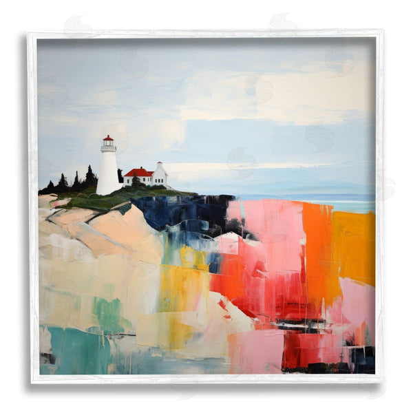 Stupell Industries Irena Orlov | Abstract Lighthouse View