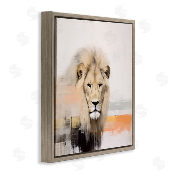 Stupell Industries Irena Orlov | Abstract Lion Portrait