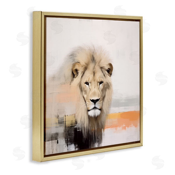 Stupell Industries Irena Orlov | Abstract Lion Portrait