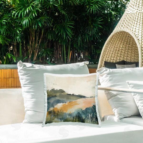 Stupell Industries Irena Orlov | Abstract Nature Hills Printed Throw Pillow