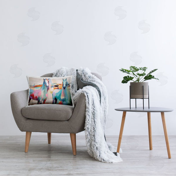 Stupell Industries Irena Orlov | Abstract Pastel Horses