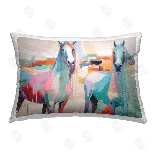 Stupell Industries Irena Orlov | Abstract Pastel Horses