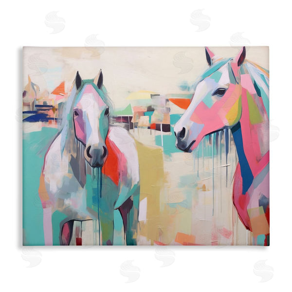 stupell industries Irena Orlov | Abstract Pastel Horses