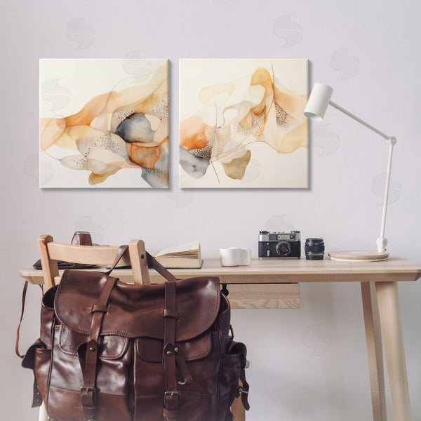 Stupell Industries Irena Orlov | Abstract Peach Watercolor Shapes Wall Art