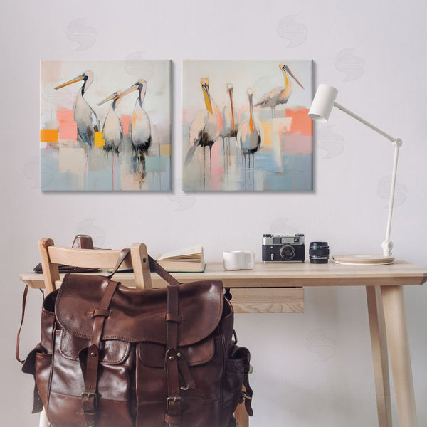 Stupell Industries Irena Orlov | Abstract Pelican Bird Wall Art