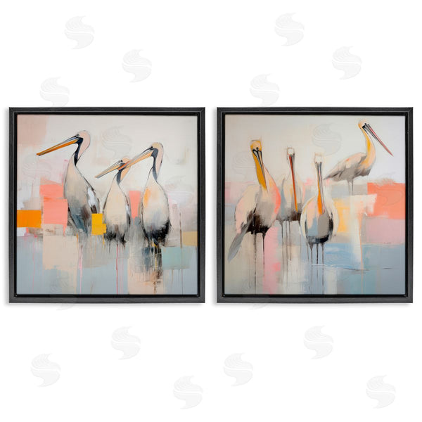 Stupell Industries Irena Orlov | Abstract Pelican Bird Wall Art