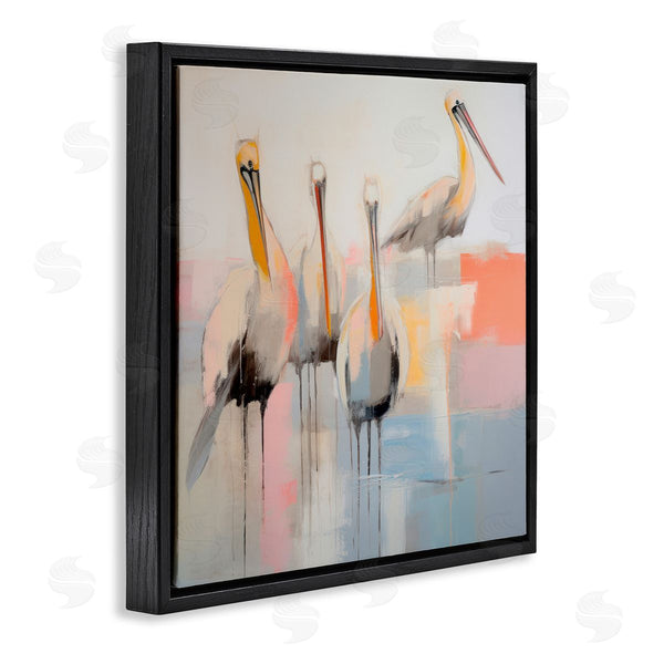 Stupell Industries Irena Orlov | Abstract Pelicans Scene