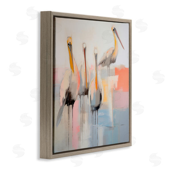 Stupell Industries Irena Orlov | Abstract Pelicans Scene