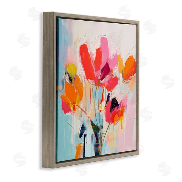 Stupell Industries Irena Orlov | Abstract Pink Florals