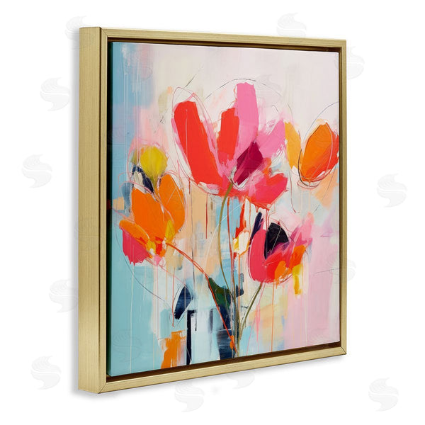 Stupell Industries Irena Orlov | Abstract Pink Florals