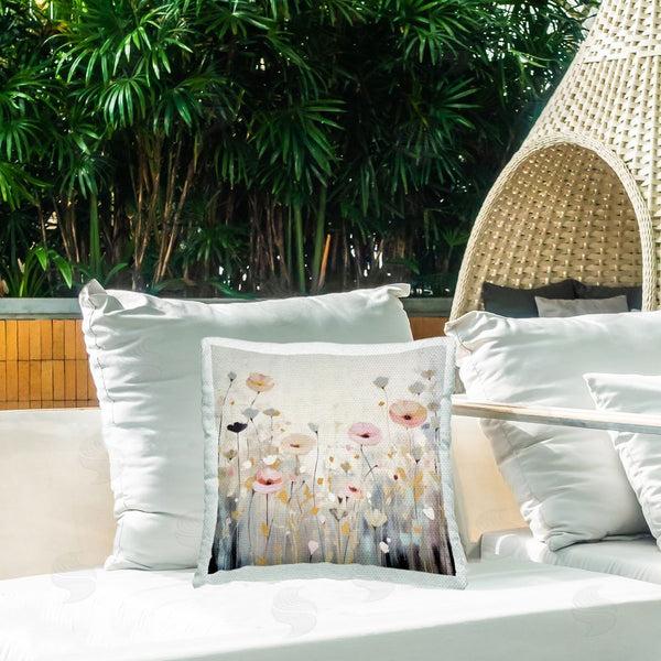 Stupell Industries Irena Orlov | Abstract Poppy Meadow Printed Throw Pillow