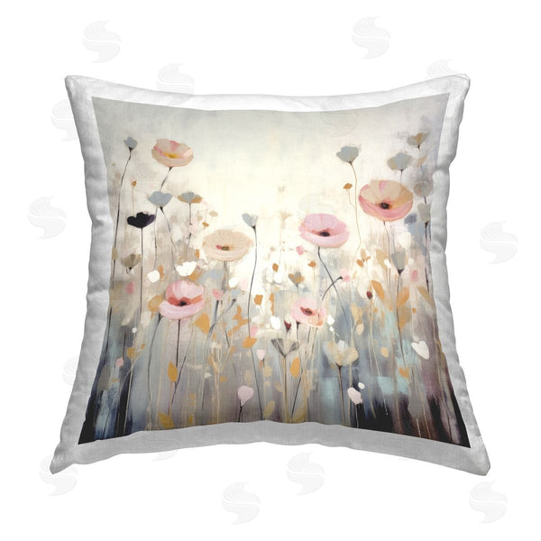 stupell industries Irena Orlov | Abstract Poppy Meadow Printed Throw Pillow