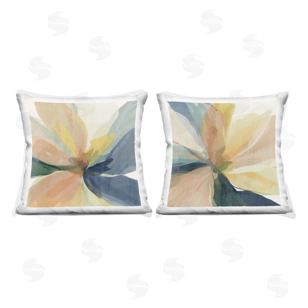 stupell industries Irena Orlov | Abstract Sunshine Florals Printed Throw Pillow Set