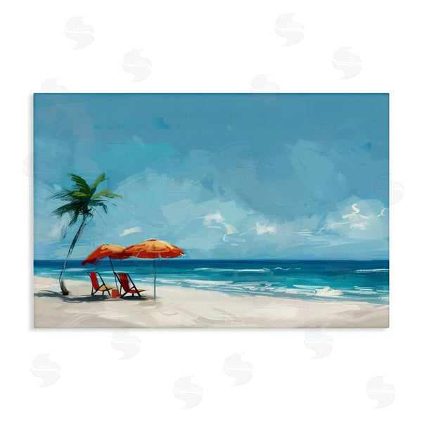 stupell industries Irena Orlov | Beach Chair Symphony Wall Art