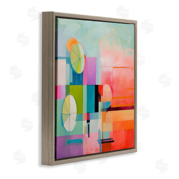 Stupell Industries Irena Orlov | Beach Umbrellas Abstraction Wall Art