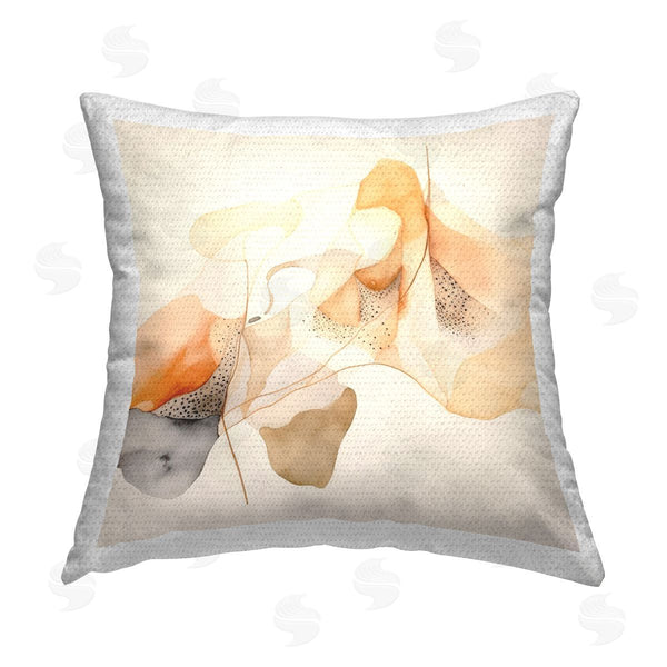 Stupell Industries Irena Orlov | Blush Fluid Abstraction Printed Throw Pillow
