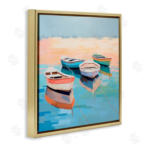 Stupell Industries Irena Orlov | Boat Reflection Shore Wall Art