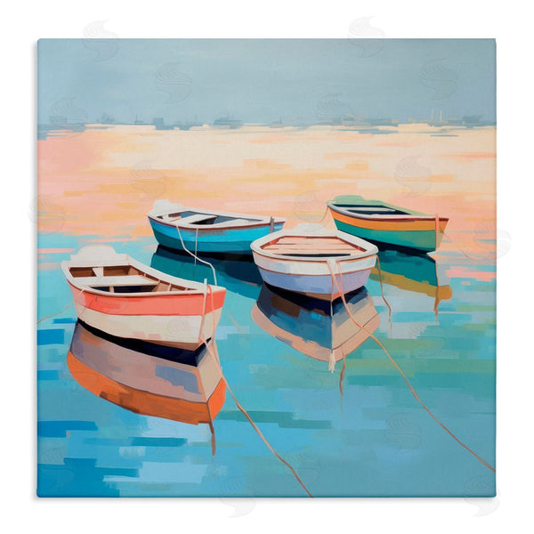 stupell industries Irena Orlov | Boat Reflection Shore Wall Art