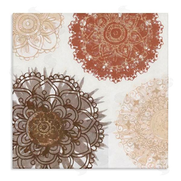 stupell industries Irena Orlov | Boho Mandala Earthy Florals Wall Art