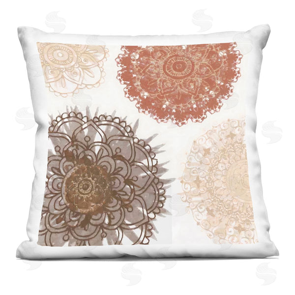 stupell industries Irena Orlov | Boho Ornate Floral Patterns Printed Throw Pillow