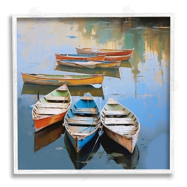 Stupell Industries Irena Orlov | Canoe Reflections In Lake