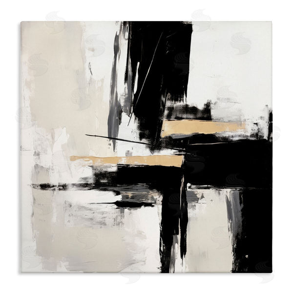 stupell industries Irena Orlov | Chaotic Black Abstract