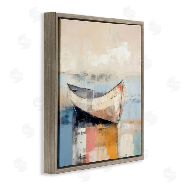 Stupell Industries Irena Orlov | Charming Coastal Boat Wall Art