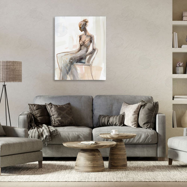 Stupell Industries Irena Orlov | Classy Figure Impression Wall Art