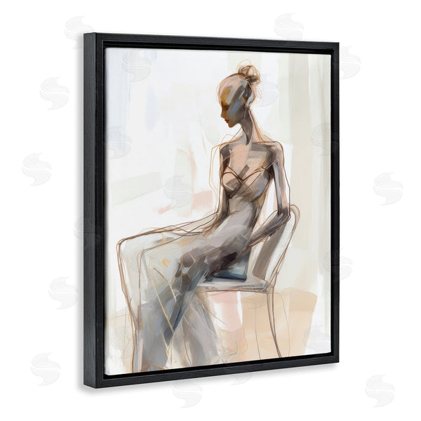 Stupell Industries Irena Orlov | Classy Figure Impression Wall Art