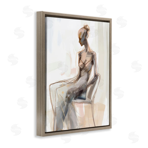 Stupell Industries Irena Orlov | Classy Figure Impression Wall Art