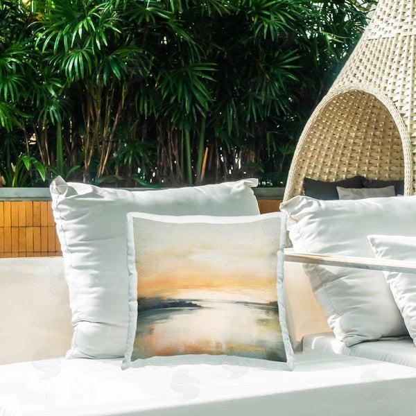 Stupell Industries Irena Orlov | Clear Sunset On Lake Printed Throw Pillow