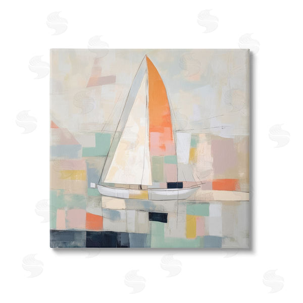 stupell industries Irena Orlov | Contemporary Sailboat Painting