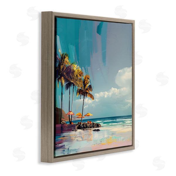Stupell Industries Irena Orlov | Contemporary Shoreline In Summer