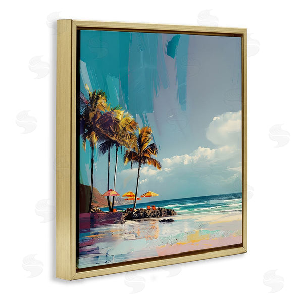 Stupell Industries Irena Orlov | Contemporary Shoreline In Summer