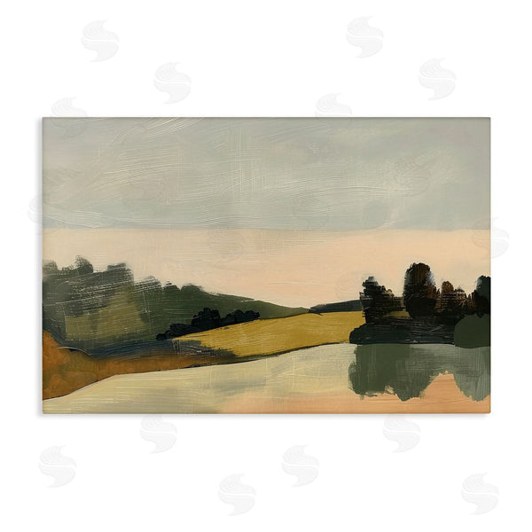 stupell industries Irena Orlov | Curving Green Hills Wall Art