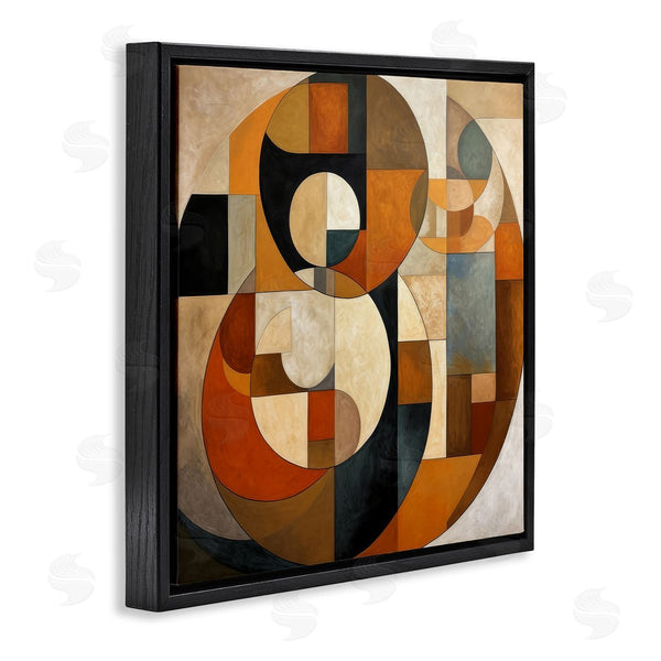 Stupell Industries Irena Orlov | Dark Contemporary Shapes