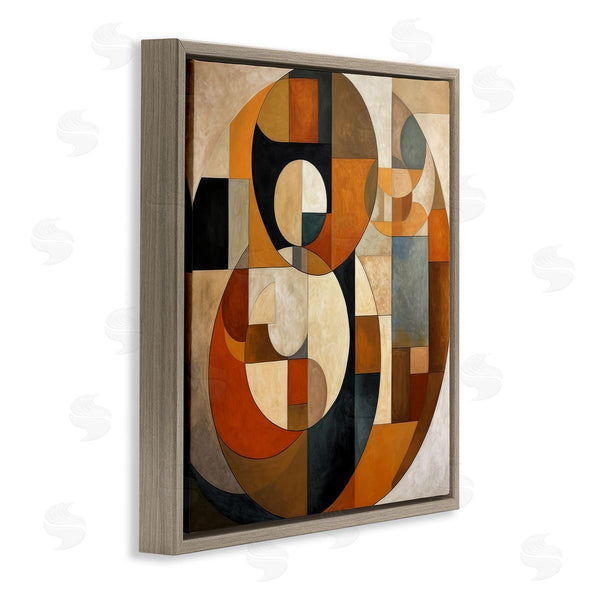 Stupell Industries Irena Orlov | Dark Contemporary Shapes