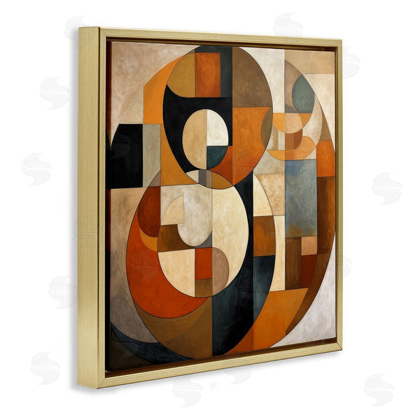 Stupell Industries Irena Orlov | Dark Contemporary Shapes