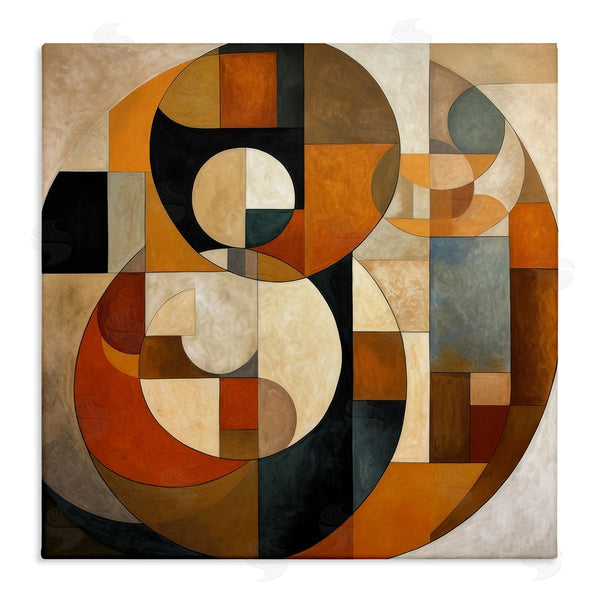 stupell industries Irena Orlov | Dark Contemporary Shapes